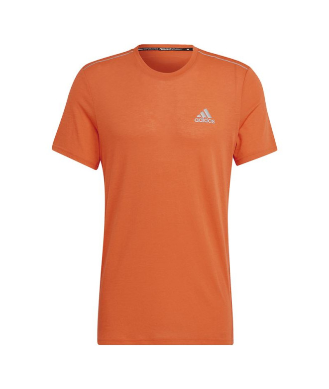 Camiseta adidas Homem manga curta X-City Orange