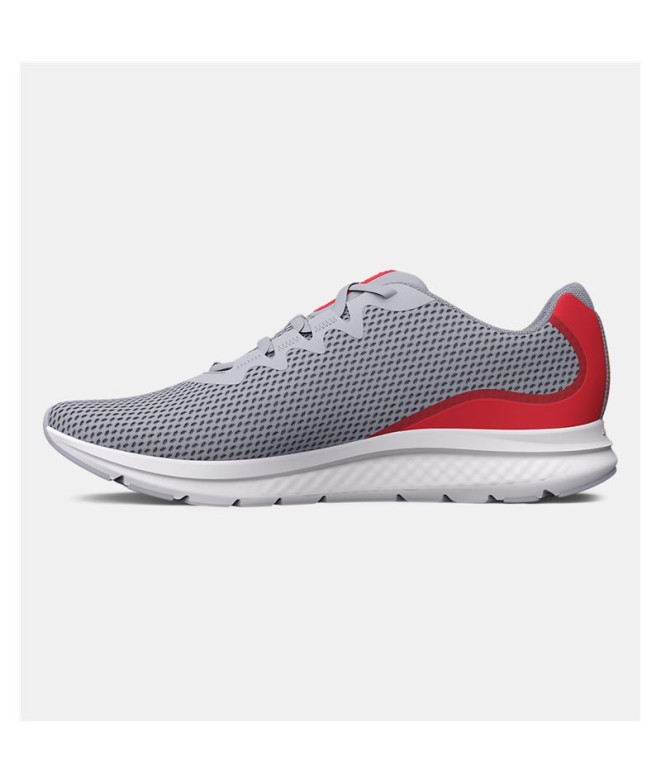 Chaussures de running grises Under Armour...