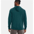 Veste turquoise Under Armour Rival Terry Homme