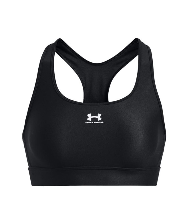 Soutien desportivo preto Under Armour HeatGear Mid Women's