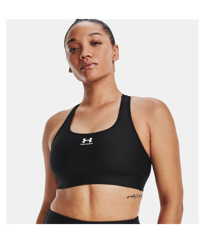 Sujetador Deportivo negro Under Armour HeatGear...