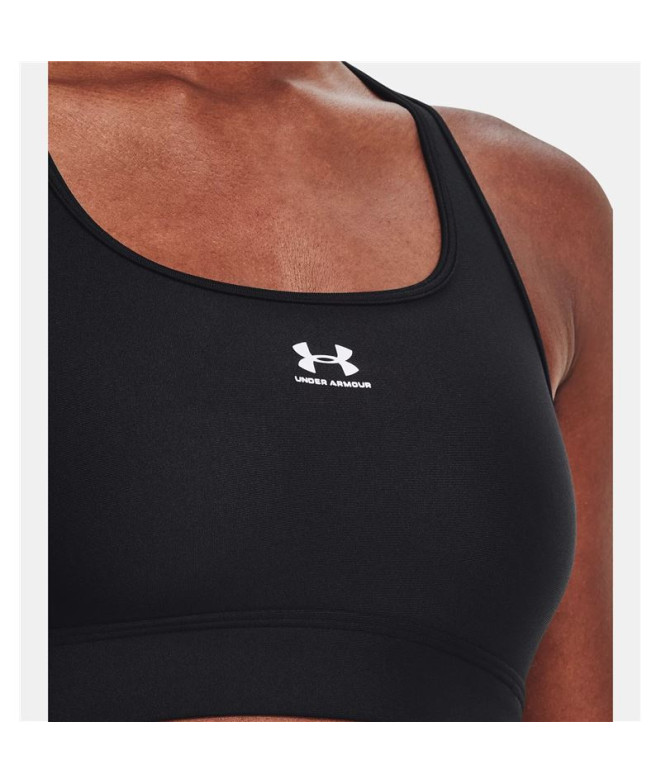 Sujetador Deportivo negro Under Armour HeatGear...