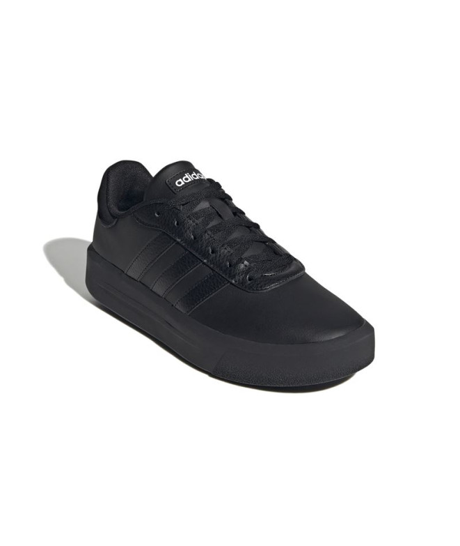 Zapatillas negras adidas Court Platform Mujer