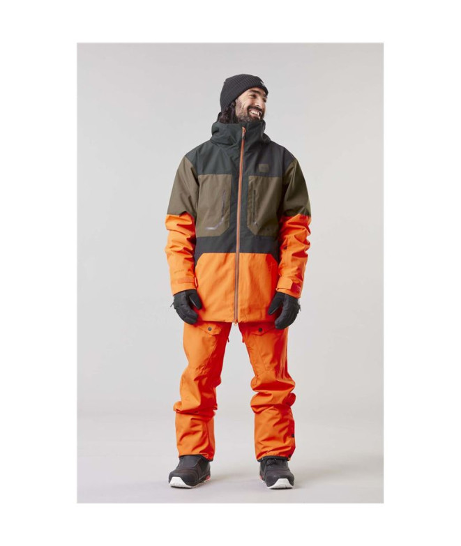 Chaqueta negra de snowboard Picture Elfyn Hombre
