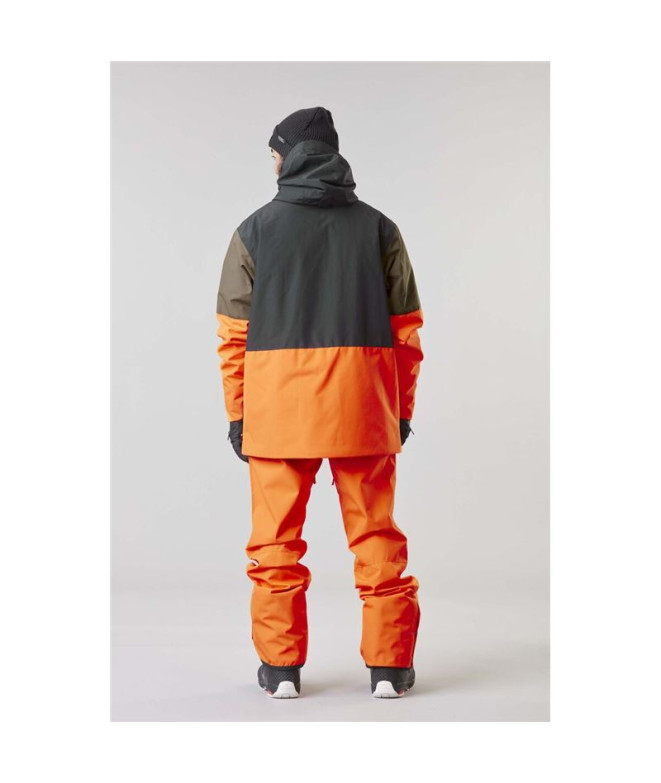 Chaqueta negra de snowboard Picture Elfyn Hombre