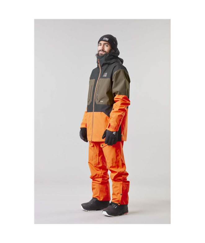 Chaqueta negra de snowboard Picture Elfyn Hombre