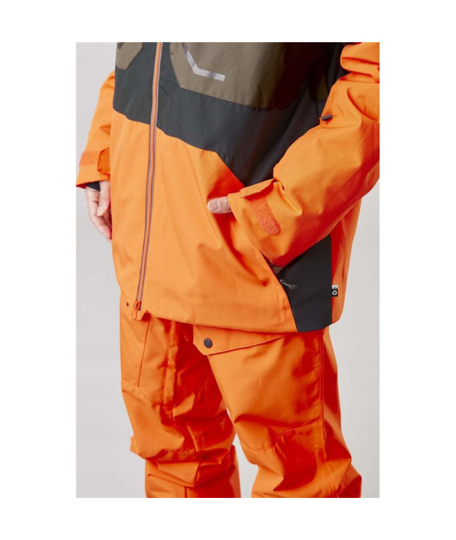 Chaqueta negra de snowboard Picture Elfyn Hombre
