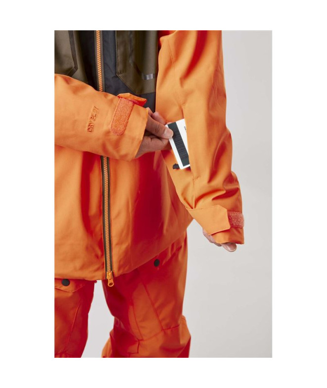 Chaqueta negra de snowboard Picture Elfyn Hombre