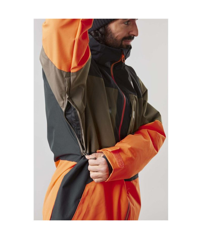 Chaqueta negra de snowboard Picture Elfyn Hombre