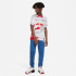 Camiseta futebol Nike do First Kit Estádio RB Leipzig 22/23 Infantil
