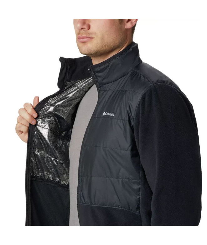 FleeceMontanha Bacia do Columbia Butte preto Homem