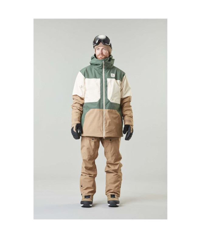 Pantalon de ski marron Plan d'image Homme