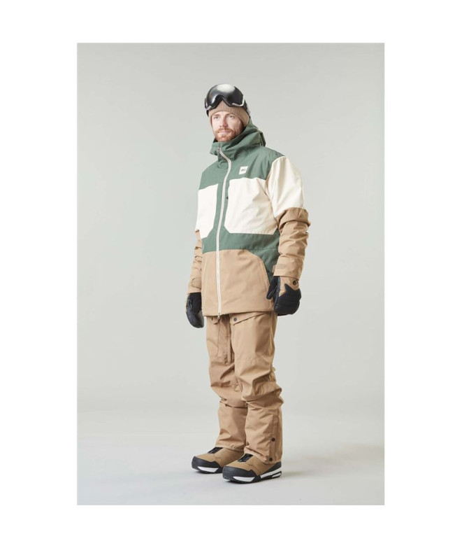 Pantalon de ski marron Plan d'image Homme