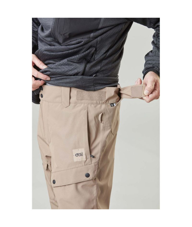 Pantalon de ski marron Plan d'image Homme