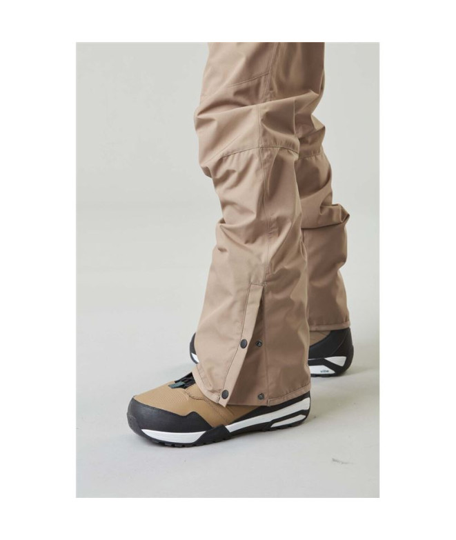 Pantalon de ski marron Plan d'image Homme