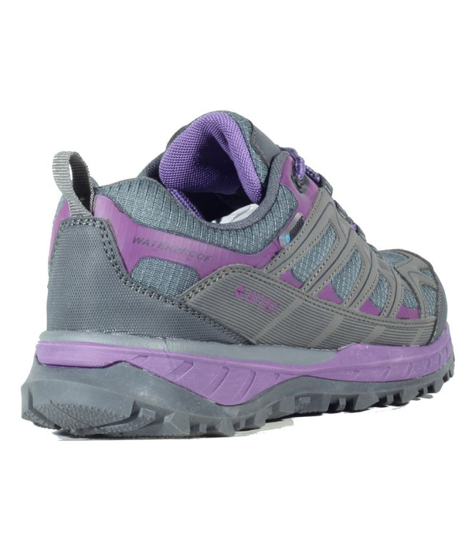 Zapatillas de montaña Hi-Tec Lander Low Mujer Gris