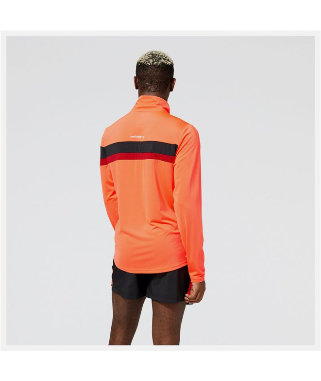 Camiseta running de New Balnace Accelerate Orange
