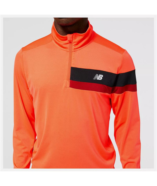 Camiseta running de New Balnace Accelerate Orange