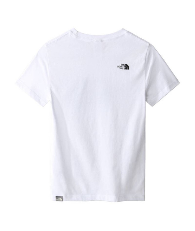Camiseta The North Face Easy Blanco Infantil