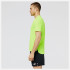 Camiseta trail New Balance da Impact AT N-Vent Green Homem
