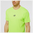 Camiseta de trail New Balance Impact AT N-Vent Verde Hombre