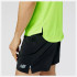 Camiseta trail New Balance da Impact AT N-Vent Green Homem