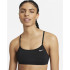 Biquíni de Praia e piscina Nike Racerback Mulher Preto