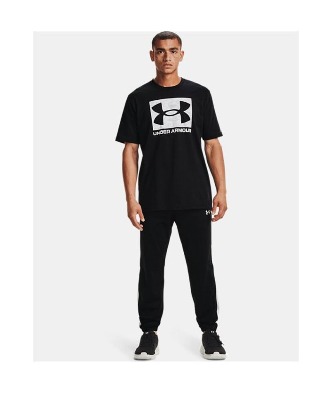 T-shirt Under Armour ABC Camo Boxed Logo noir...