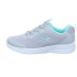 Zapatillas Skechers Dynamight 2.0-Social Mujer Gray Mesh/Aqua Trim