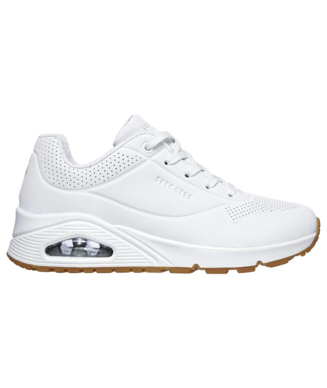 ChaussuresSkechers Uno - femme Stand On Air Blanc