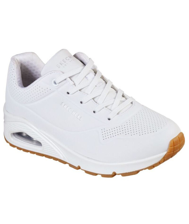 ChaussuresSkechers Uno - femme Stand On Air Blanc