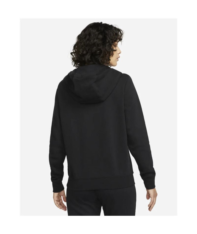 Veste Nike Sportswear Club Fleece noir Femme