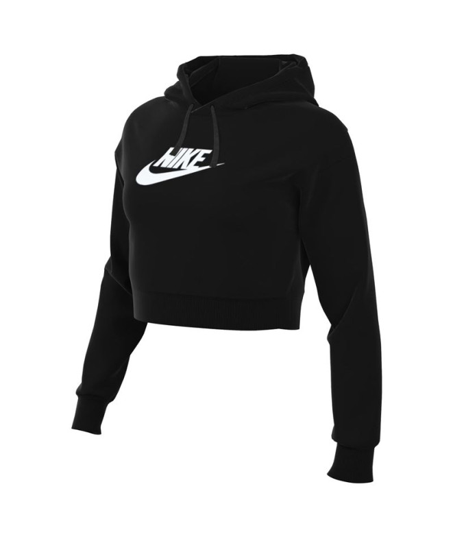 Sweatshirt Nike Sportswear Club Fleece Black Women's