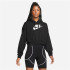 Sudadera Nike Sportswear Club Fleece negro Mujer