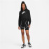 Sudadera Nike Sportswear Club Fleece negro Mujer