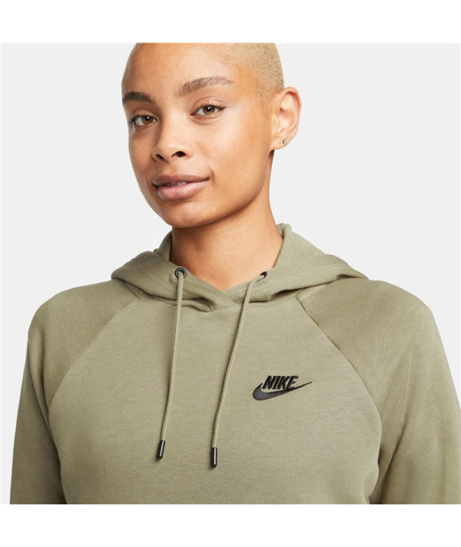 Sudadera Nike Sportswear Essential verde Mujer