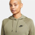 Moletom Nike Roupa de desporto Essencial verde Mulher