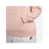 Moletom Nike Sportswear Club Fleece Grande Rosa Mulher