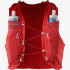 Chaleco de trail running Salomón ADV Skin 12 rojo