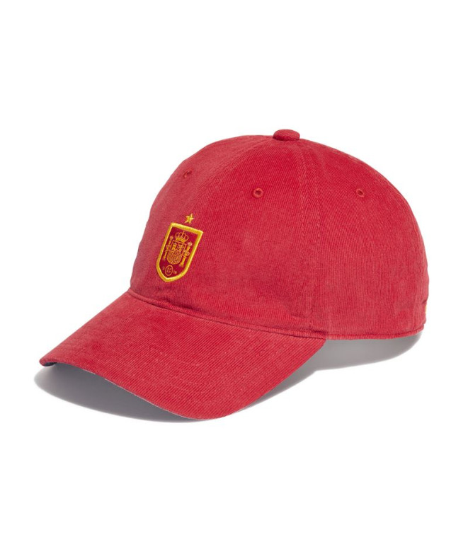 Gorra de fútbol adidas España rojo