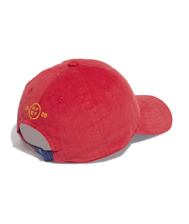 Casquette football adidas d'Espagne rouge