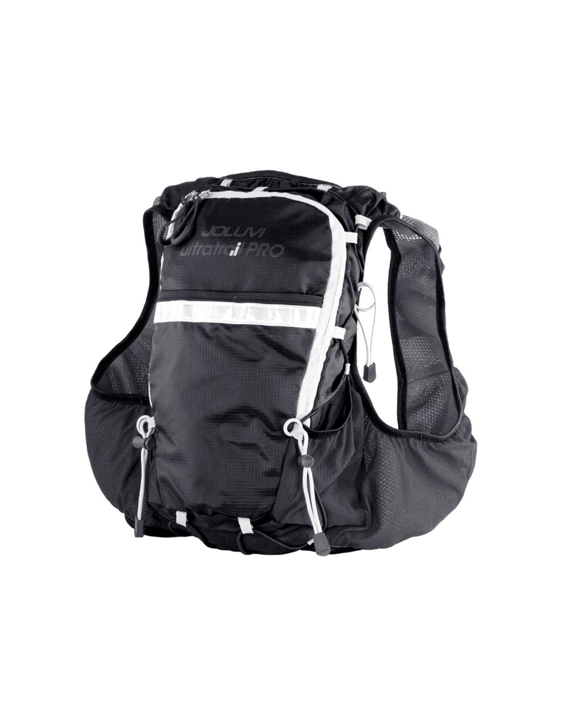 Mochila chaleco de running Jouvi Ultratrail Negro