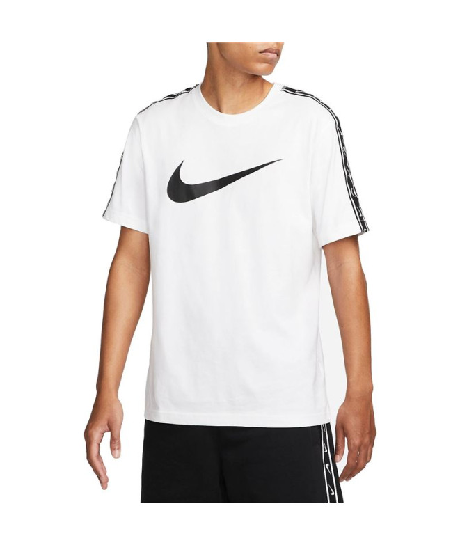 T-shirt Nike Sportswear Repeat blanc Homme