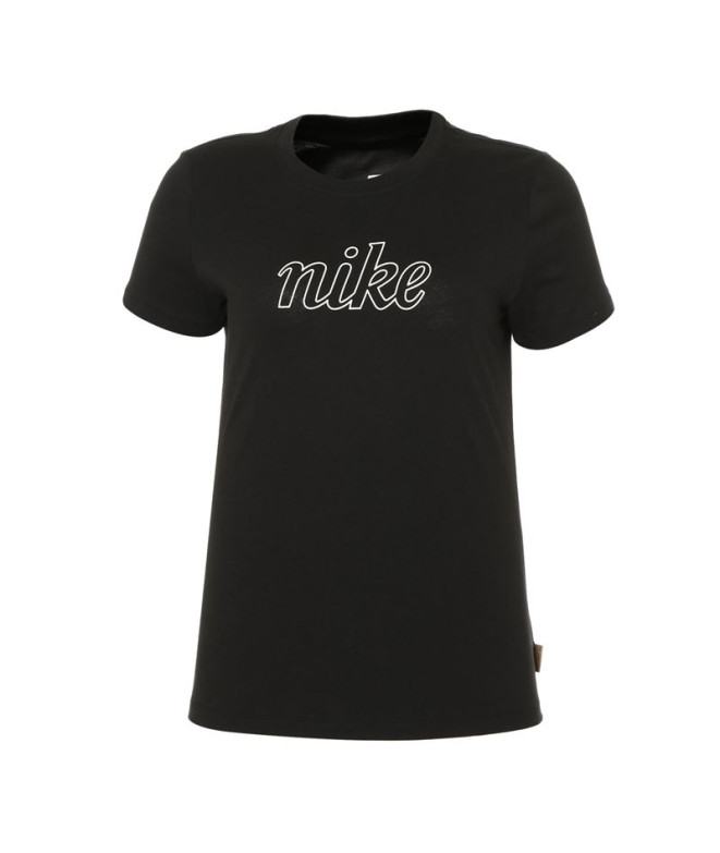 T-shirt Nike Sportswear Icon Clash preto Mulher