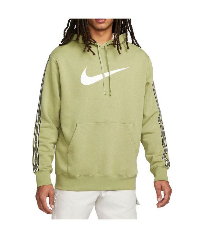 Sudadera Nike Sportswear Repeat verde Hombre