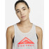 Camiseta trail Nike de Dri-FIT cinzento Mulher