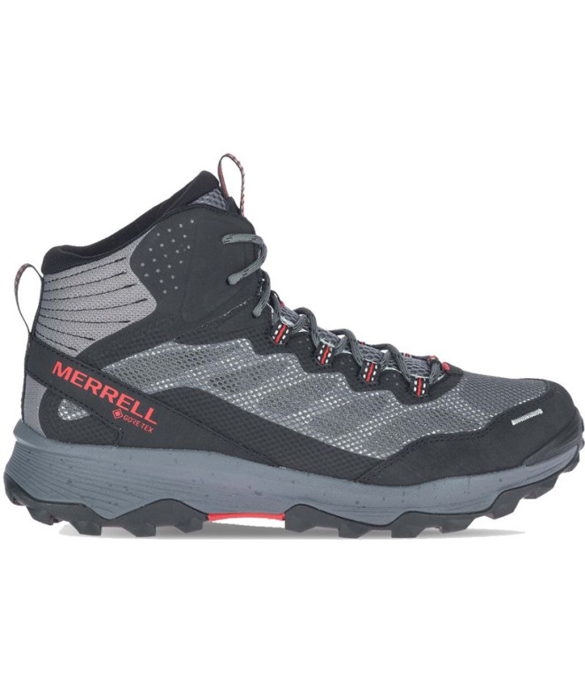 Chaussures d'alpinisme Merrell Speed Strike Mid Gore-Tex gris Homme