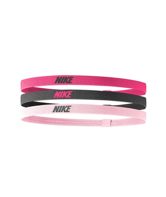 Fita de pelo fitness Nike Elástico 2.0 cor-de-rosa