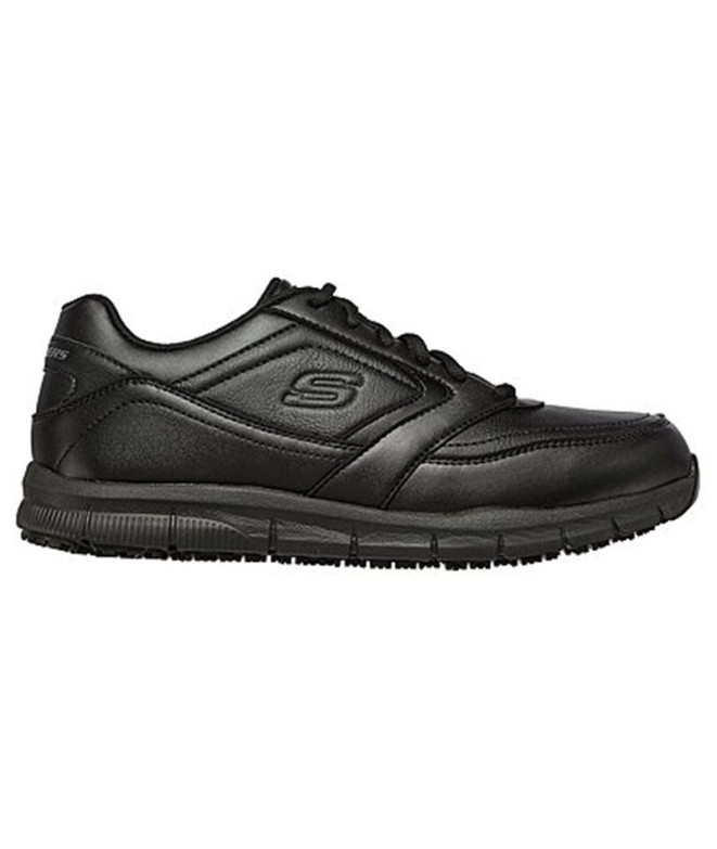 Sapatilhas Skechers Nampa Homem Preto Sintético/Pu