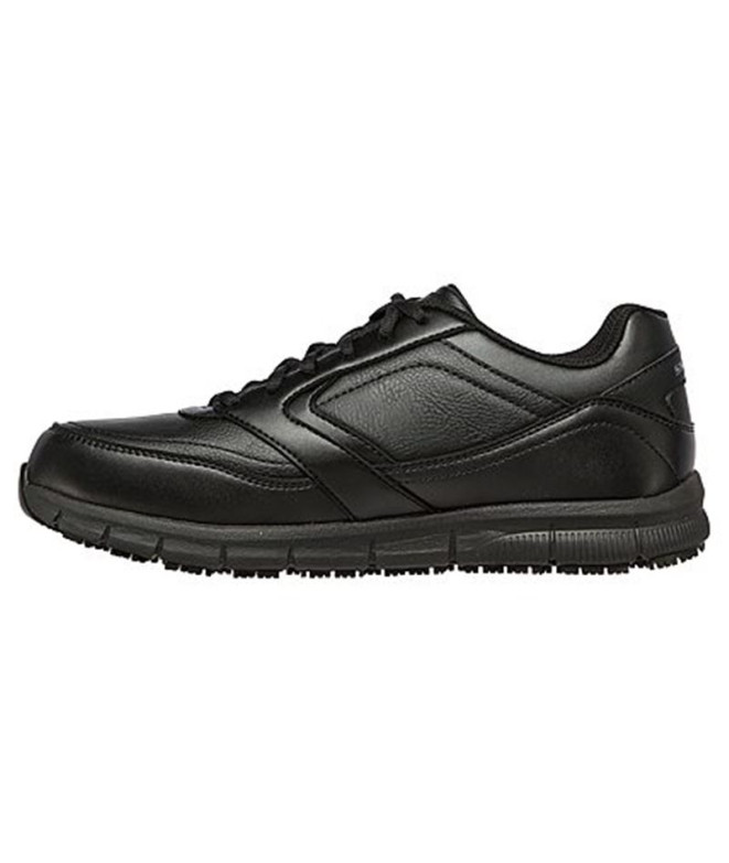 Sapatilhas Skechers Nampa Homem Preto Sintético/Pu